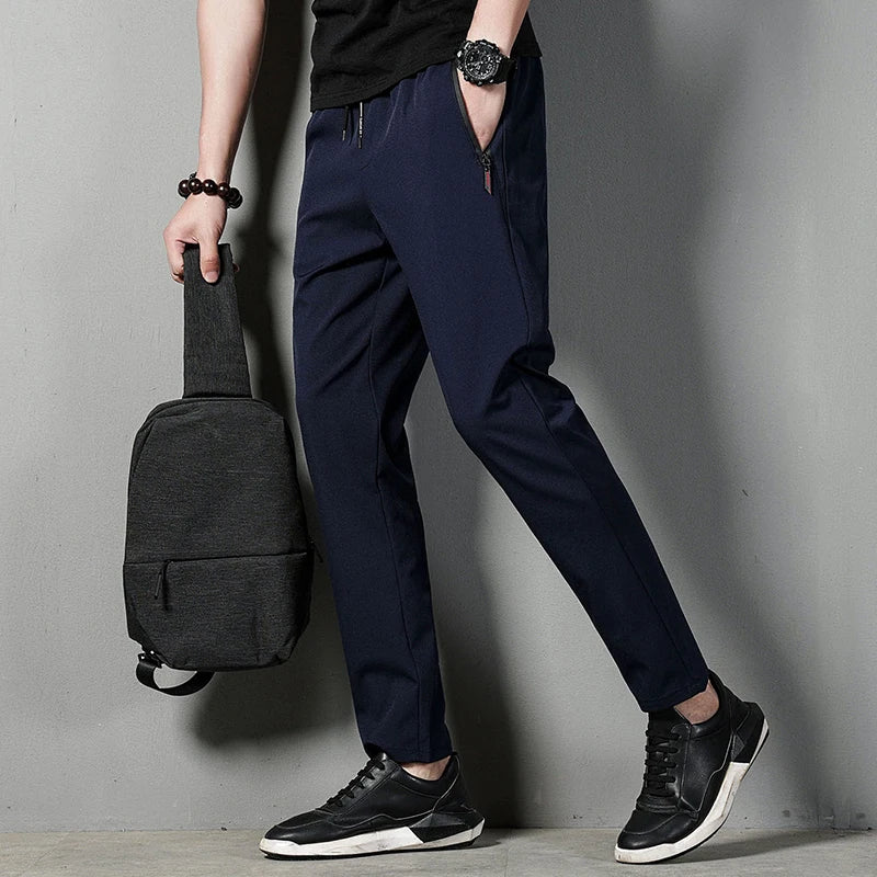Calça masculina slim verão