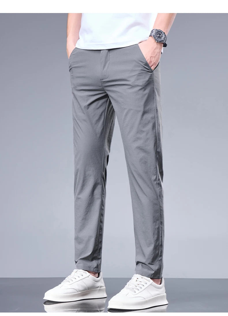 Calça de seda gelo