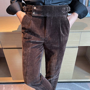Calça masculina Veludo