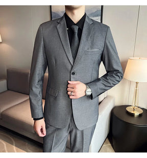 Terno casual masculino de 3 peças