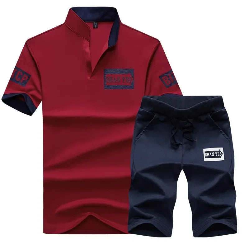 Terno esportivo masculino de meia-idade e idosos, primavera outono, conjunto de duas peças, guarda-roupa de outono do pai, casual, corrida, roupa esportiva