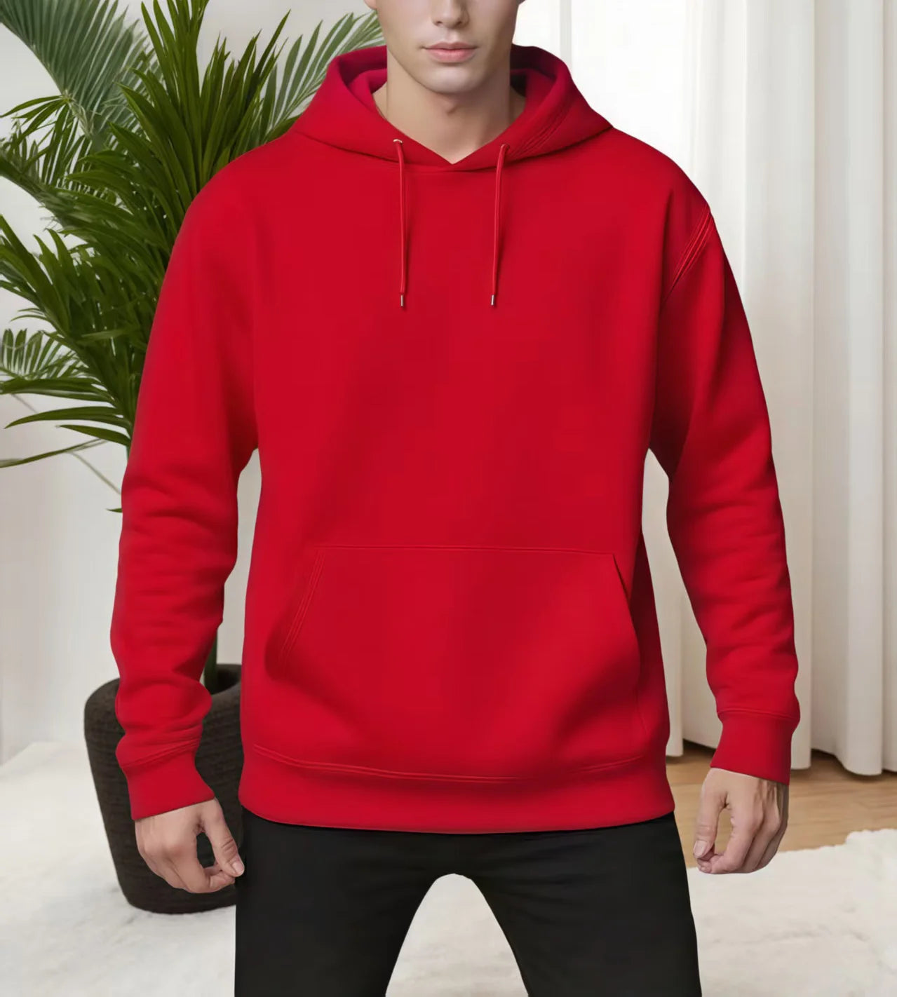 Moletom casual americano high street pesado 280g