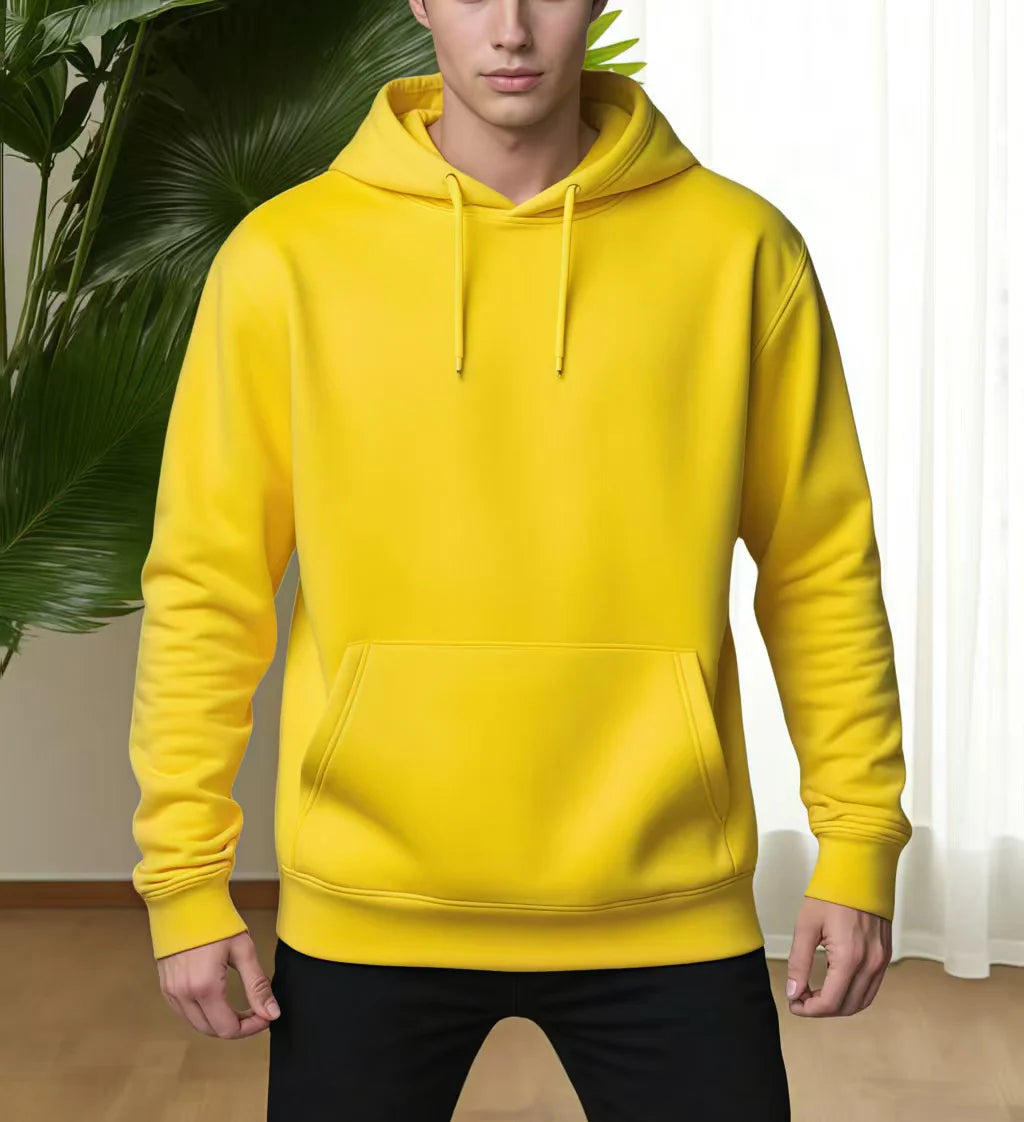 Moletom casual americano high street pesado 280g