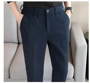 Calça waffle masculina