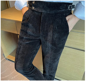 Calça masculina Veludo