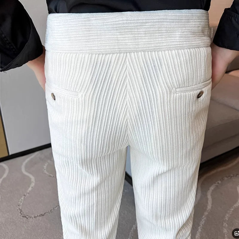 Calça masculina Veludo