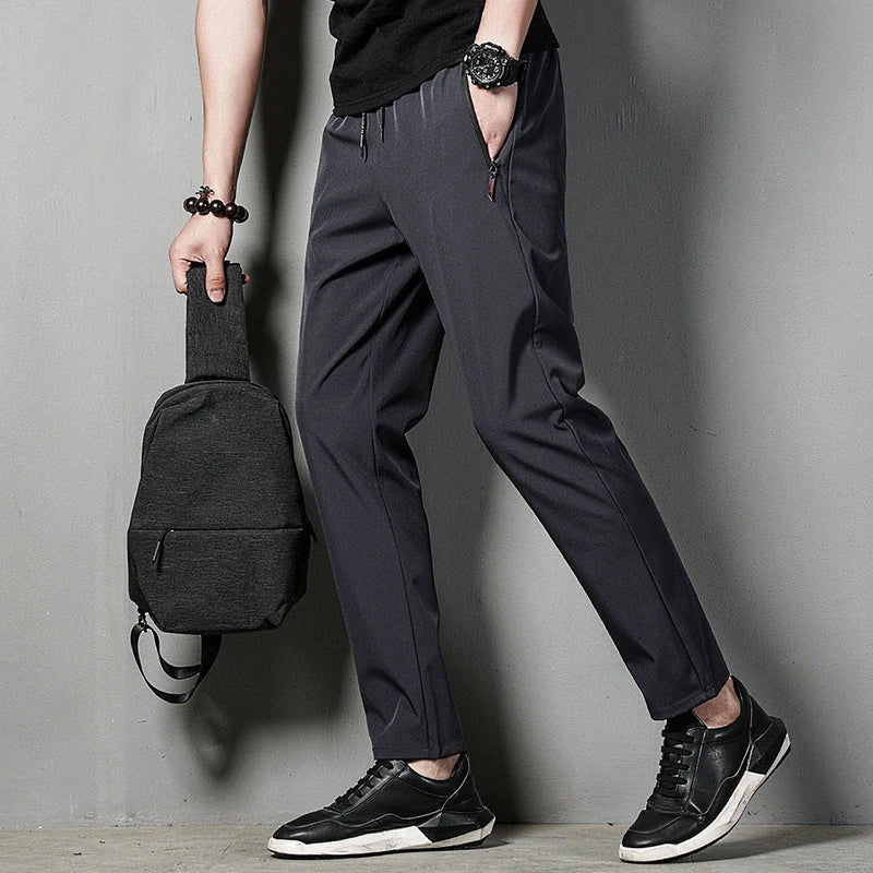 Calça masculina slim verão